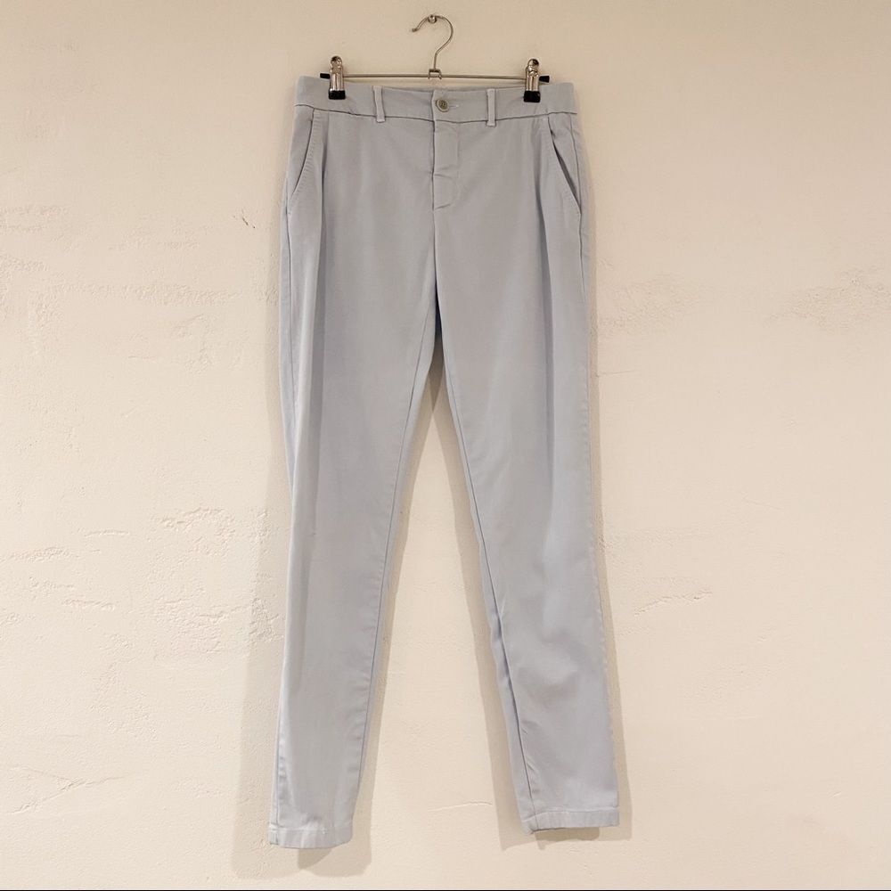 Weekend MaxMara Audrey Chino Pants in Blue Size 8